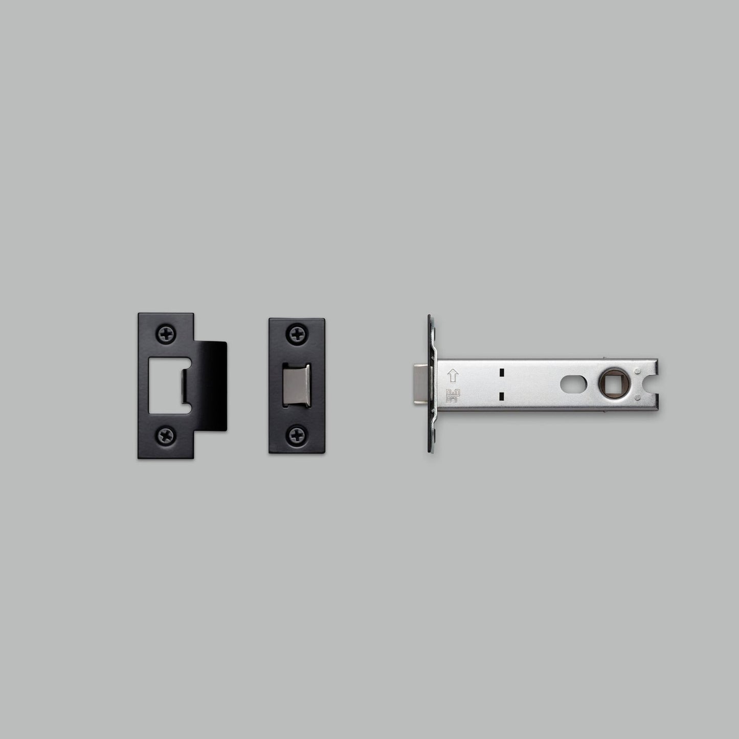 Buster + Punch Tubular Latch / Door Knob / 82MM Black