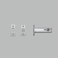 Buster + Punch Deadbolt Latch / Thumbturn Lock / 82MM Steel
