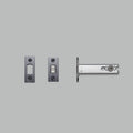 Buster + Punch Deadbolt Latch / Thumbturn Lock / 82MM Gun Metal