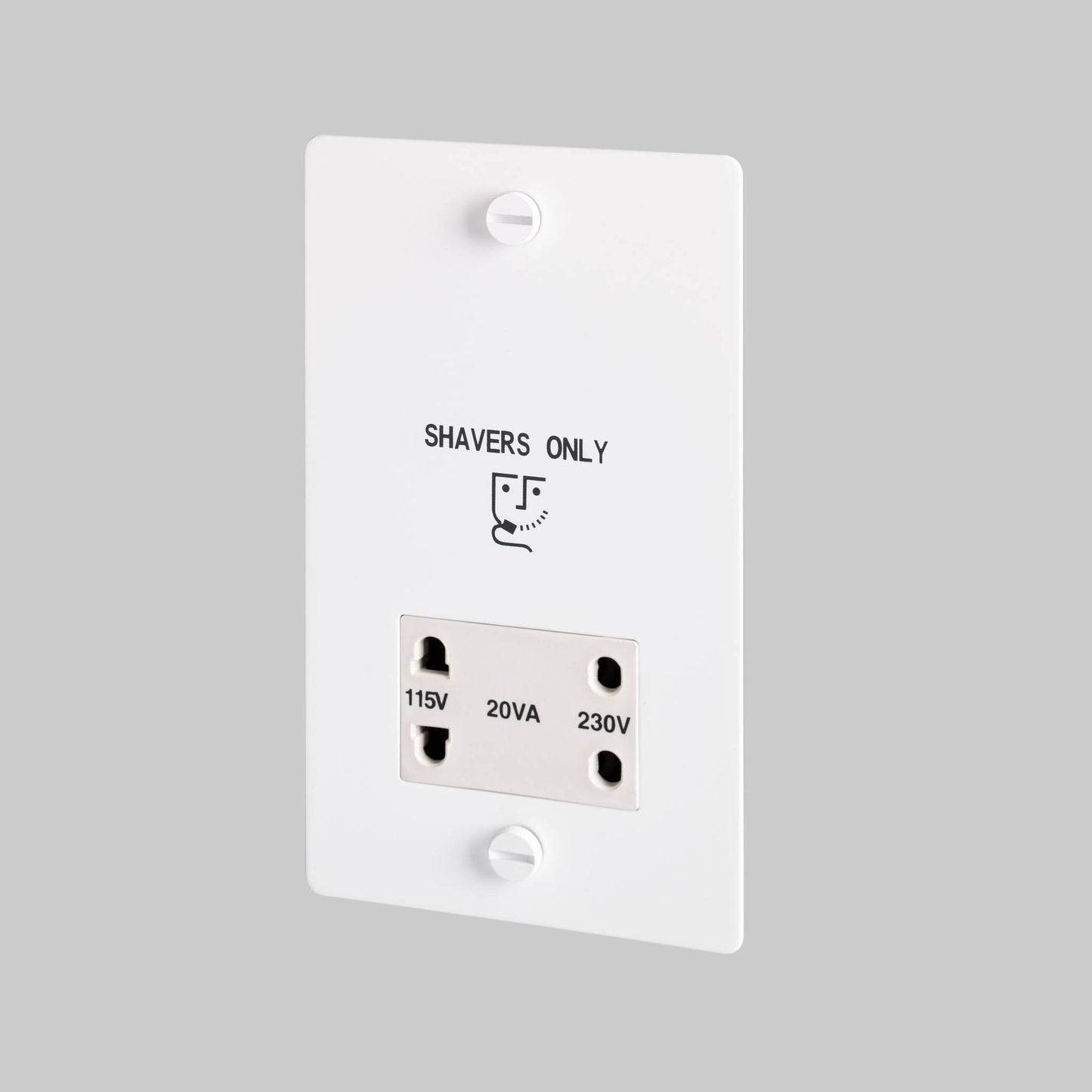 Buster + Punch Shaver Socket - White
