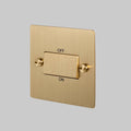 Buster + Punch Fan Isolator Switch Brass