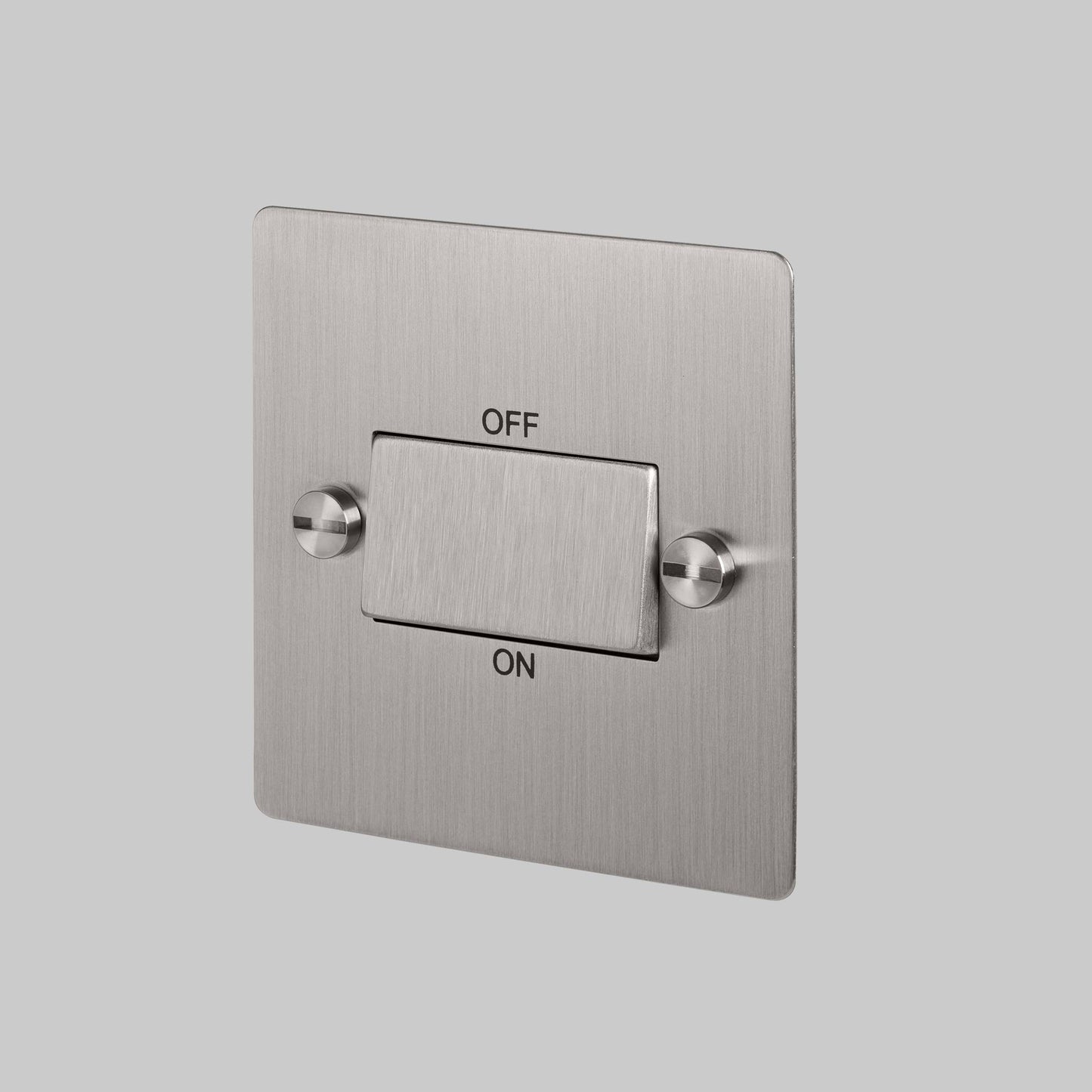 Buster + Punch Fan Isolator Switch Steel