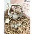 Brass bee Bumble bee Keyring - Brass bee