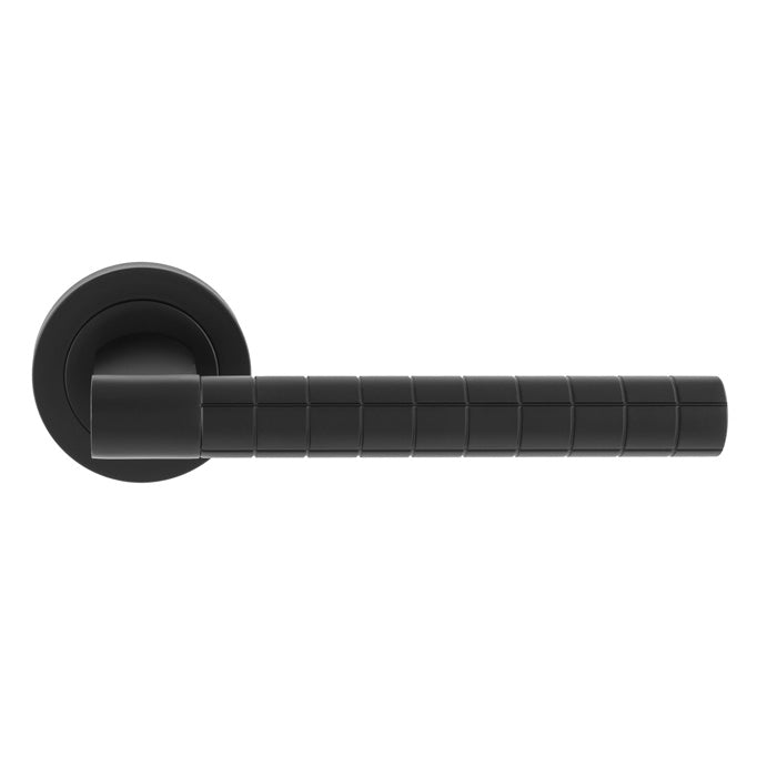 Hey Quadra Lever Handle on Threaded Round Rose