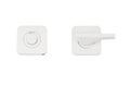 Accessible Turn & Indicator Release – Squircle Rose Powder Coat White Love Handles uk