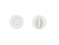Turn & Indicator Release on Round Rose Satin Stainless Love Handles uk