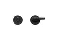 Accessible Turn & Indicator Release - Round Rose Powder Coat Black Love Handles uk