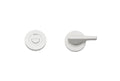 Accessible Turn & Indicator Release - Round Rose Powder Coat White Love Handles uk