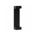 Zoo Hardware Extension Lip for the AS900 and AS900M in black, featuring a simple rectangular profile with two mounting holes at the top and bottom for secure attachment.