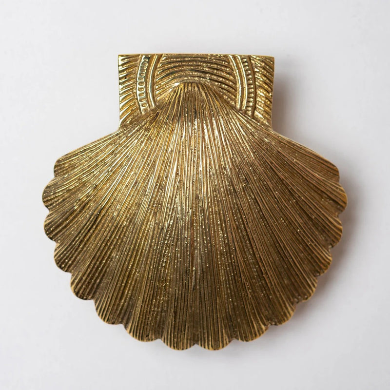 Brass Shell Door Knocker