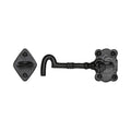 M Marcus Window Hardware 102mm Tudor Cabin Hook Black Iron