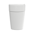 MWS Dispensors Waste Bins Myriad White 25L Waste Bin