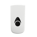 MWS Dispensors Soap Dispenser Myriad White 900ml Liquid Refillable Soap Dispenser