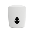 MWS Dispensors Hand Towel Dispensers Myriad White Centre Feed Dispenser