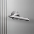 Buster + Punch Door Handle / Fixed / SINGLE- Sided / Linear Steel