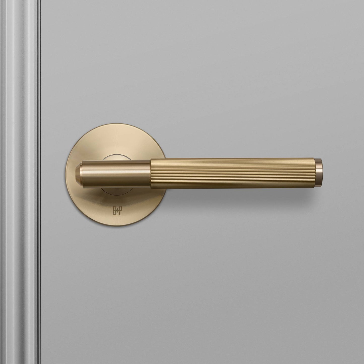 Buster + Punch Door Handle Set / Linear / Sprung