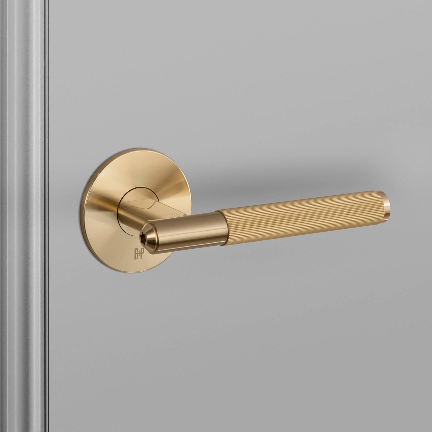 Buster + Punch Door Handle Set / Linear / Sprung