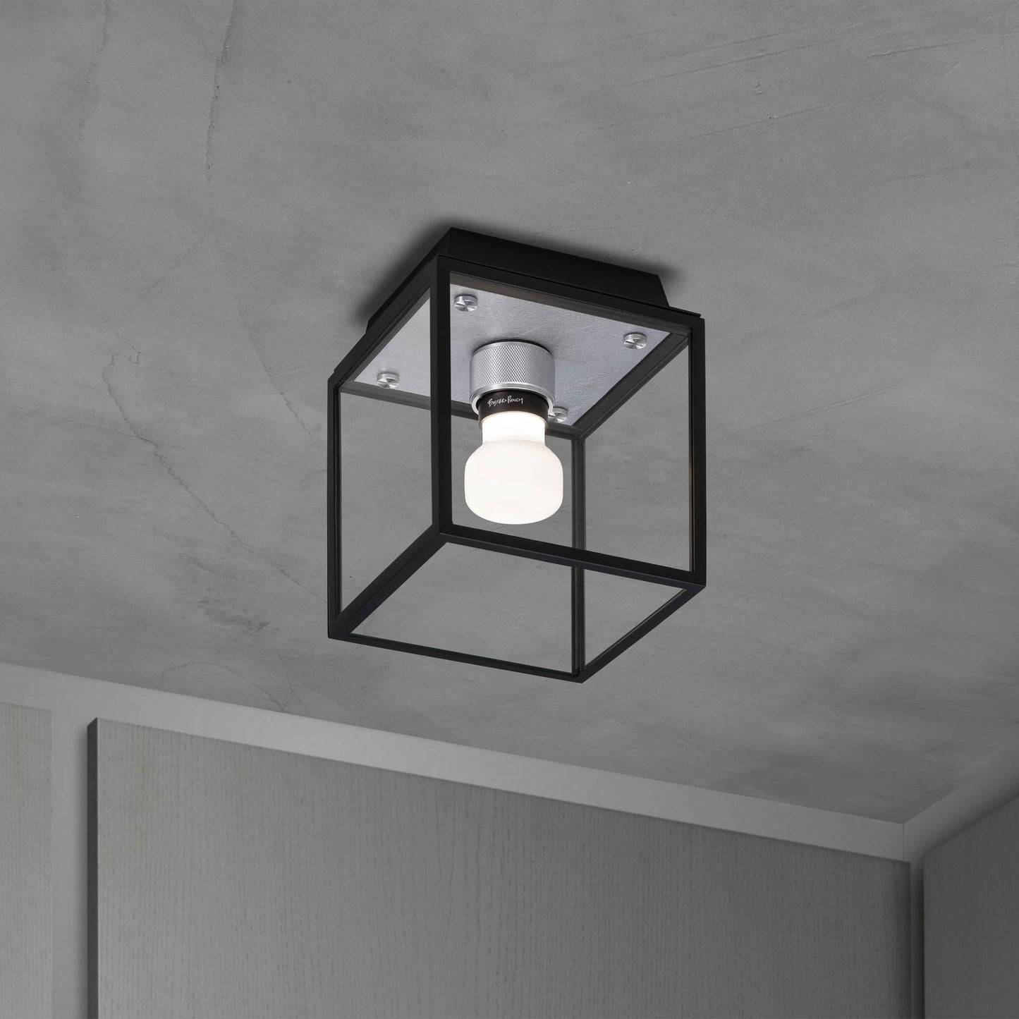 Buster + Punch Caged Wet / Ceiling / Cross / Small Steel