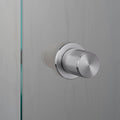 Buster + Punch Door Knob / Fixed / SINGLE- Sided / Linear Steel