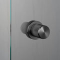 Buster + Punch Door Handle / Fixed / SINGLE- Sided / Linear Gun Metal