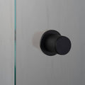 Buster + Punch Door Knob / Fixed / SINGLE- Sided / Linear Welders Black
