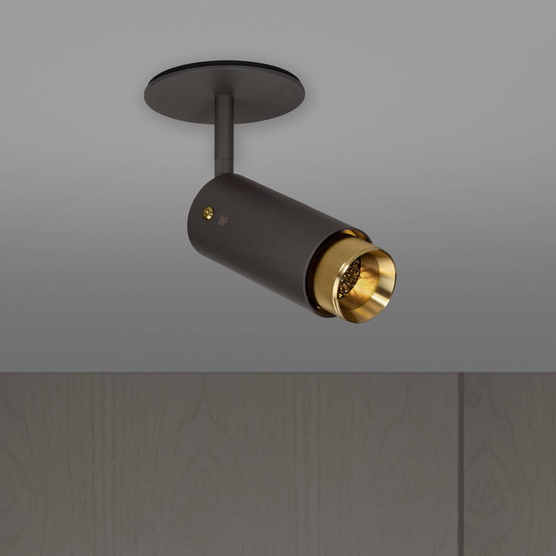 Exhaust Spot Linear Graphite Brass