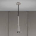 Exhaust Pendant Linear Stone Steel