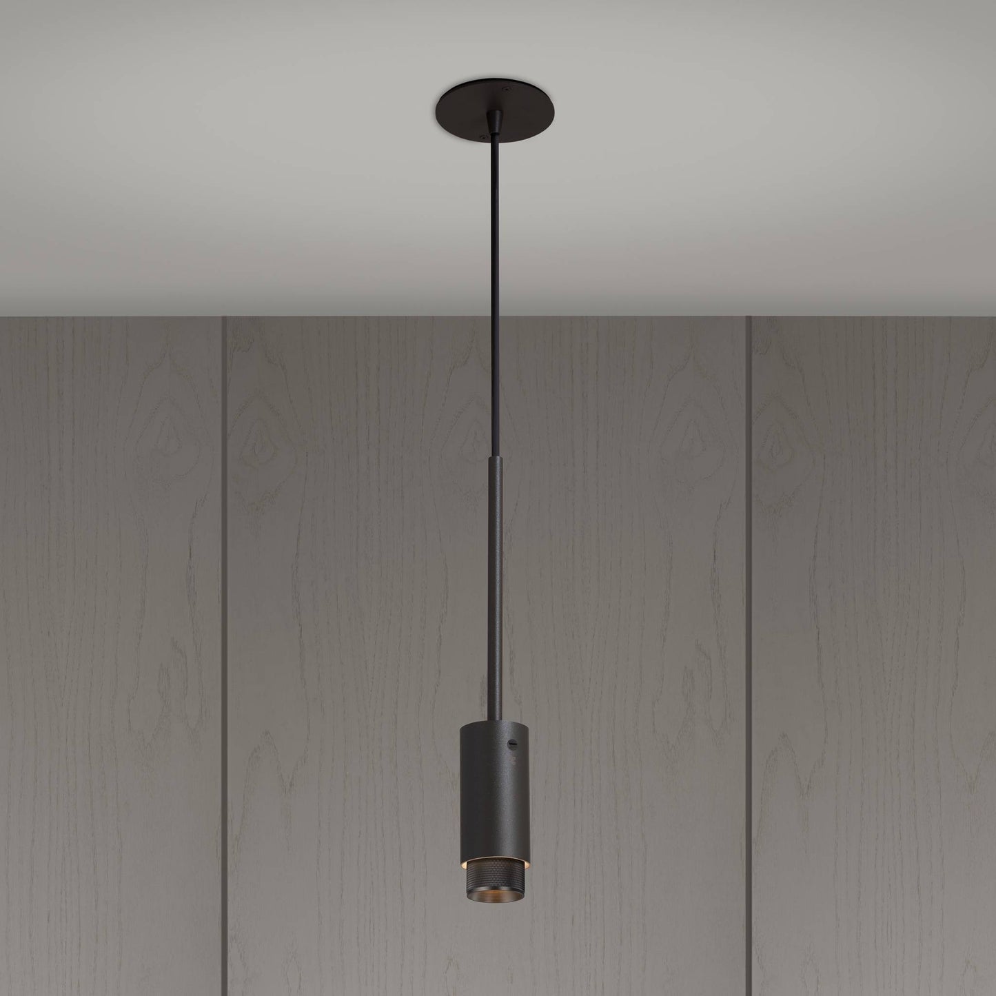 Exhaust Pendant Cross Graphite Smoked Bronze