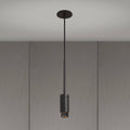 Exhaust Pendant Cross Graphite Smoked Bronze