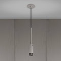 Exhaust Pendant Linear Stone Gun Metal