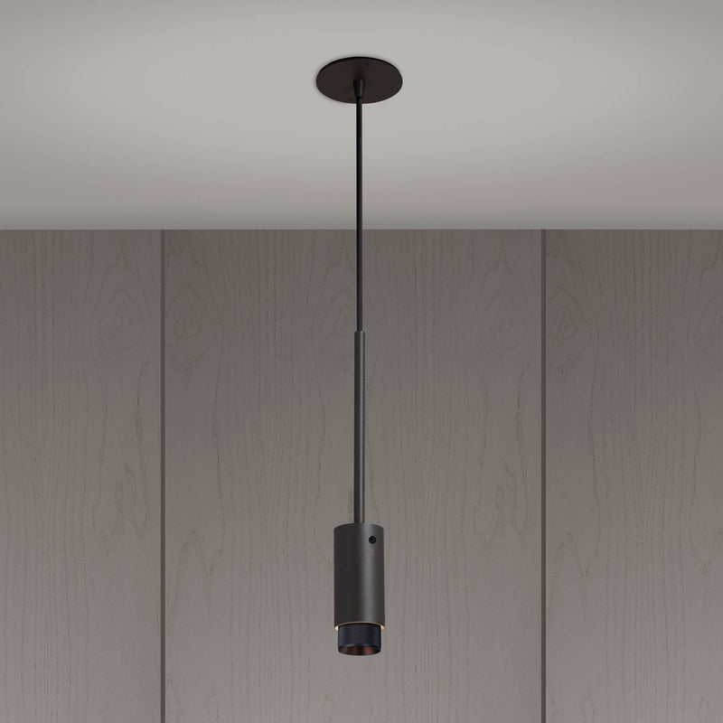 Exhaust Pendant Cross Graphite Black