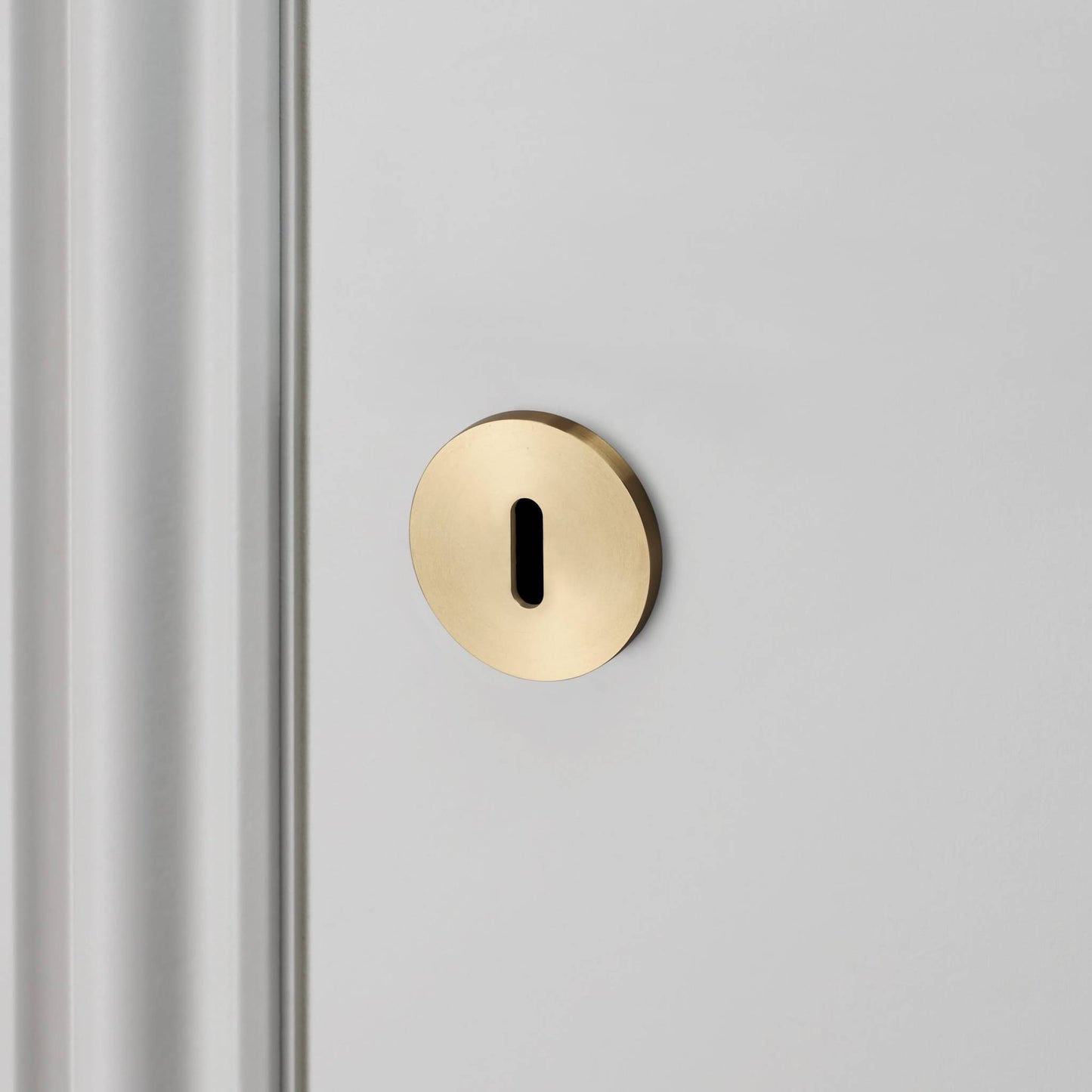 Buster + Punch Key Escutcheon Brass