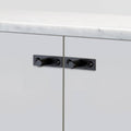 Buster + Punch Furniture Knob / Plate / Linear Black