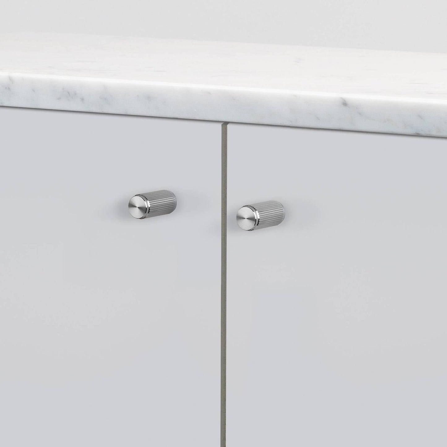Buster + Punch Furniture Knob / Linear Steel