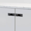 Buster + Punch Furniture Knob / Plate / Linear Smoked Bronze
