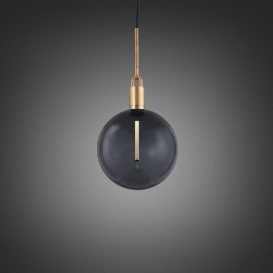 Buster + Punch Forked Pendant / Linear / Globe / Smoked / Large Smoked