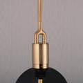 Buster + Punch Forked Pendant / Linear / Globe / Smoked / Large