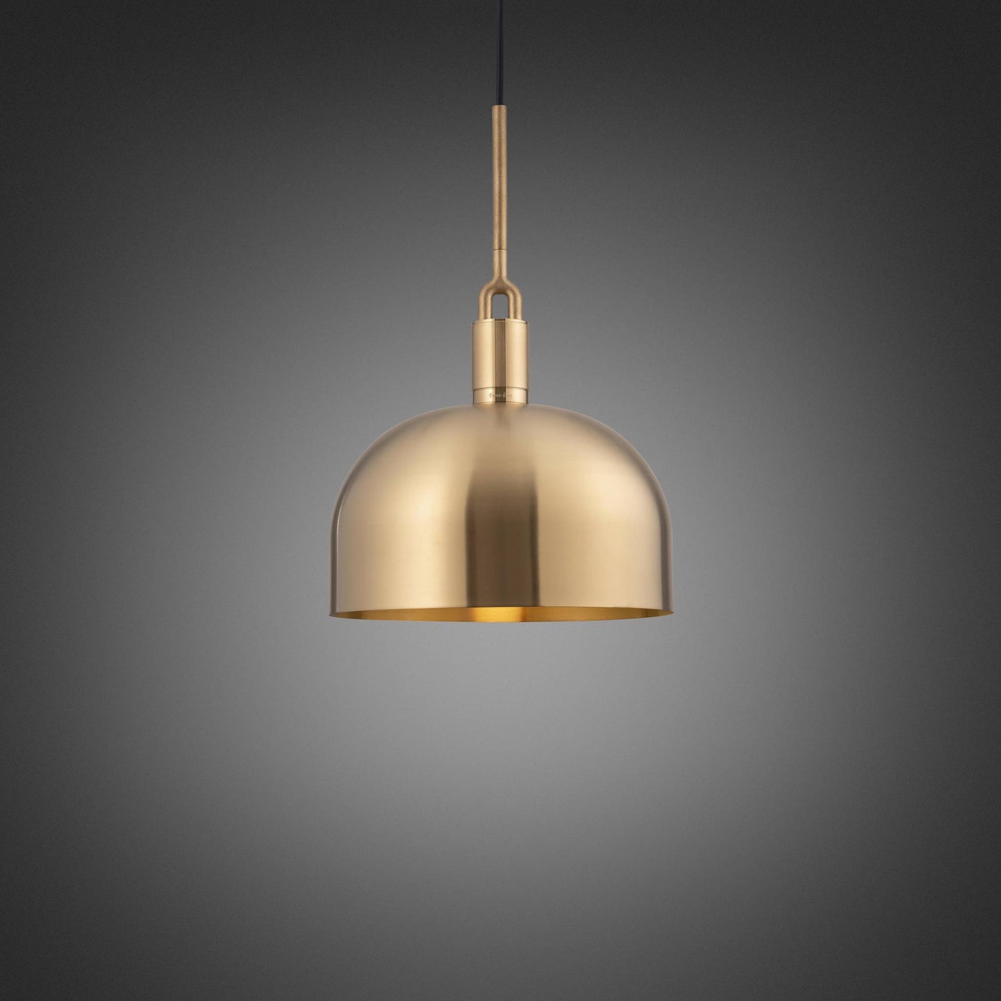 Buster + Punch Forked Pendant / Linear / Shade / Large Brass