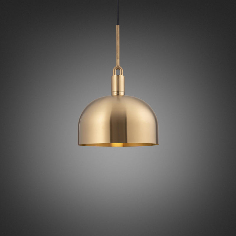 Buster + Punch Forked Pendant / Linear / Shade / Large Brass