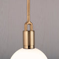 Buster + Punch Forked Pendant / Linear / Globe / Opal / Large