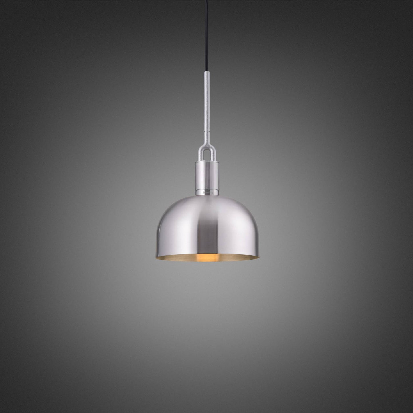 Buster + Punch Forked Pendant / Linear / Shade / Medium Steel