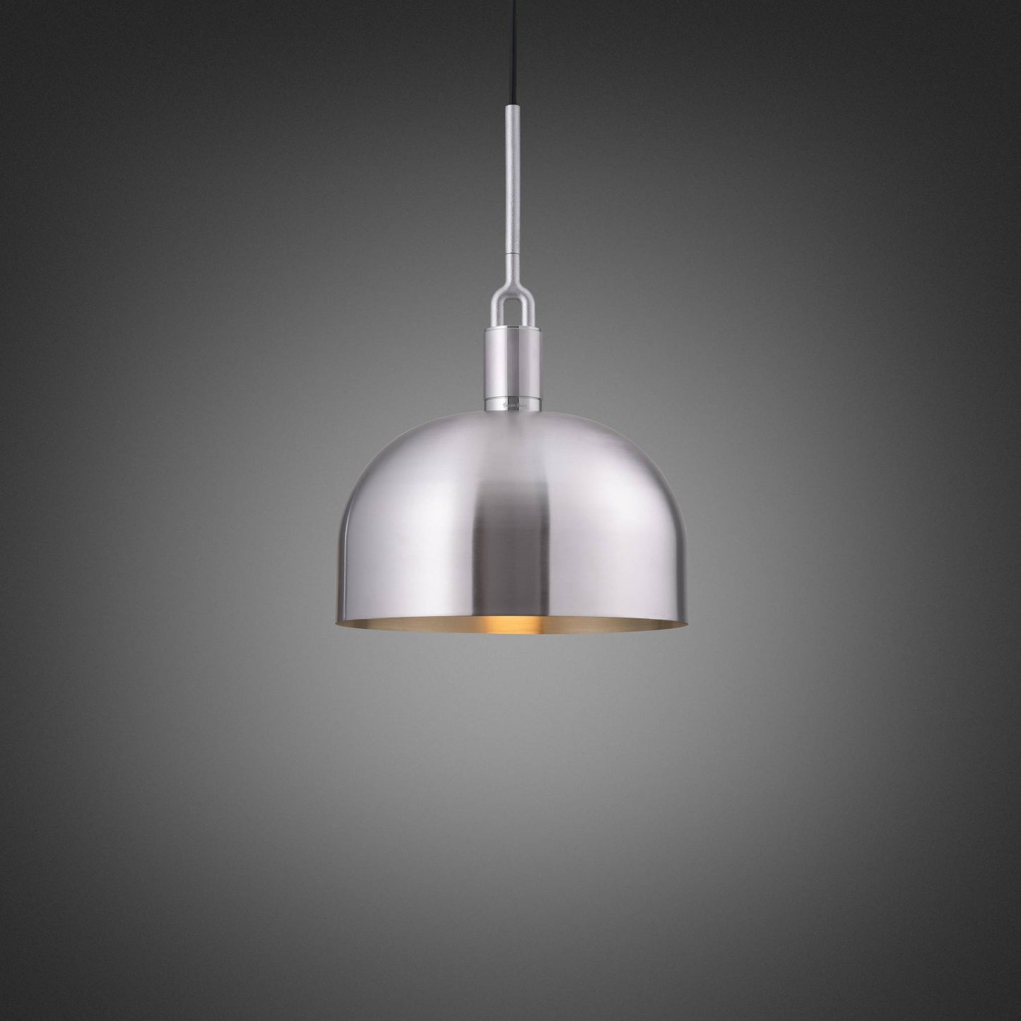 Buster + Punch Forked Pendant / Linear / Shade / Large Steel