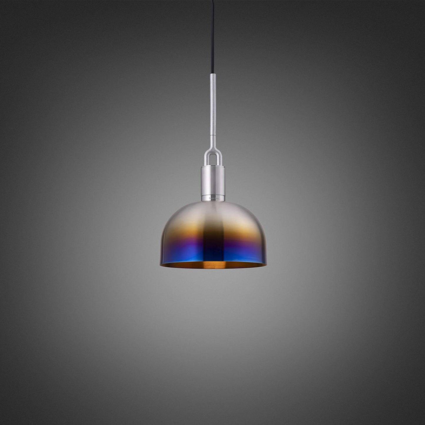 Buster + Punch Forked Pendant / Linear / Shade / Medium Burnt Steel