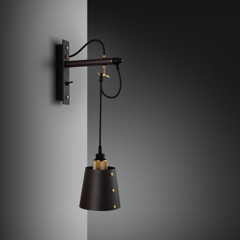 Buster + Punch Hooked Wall / Cross / Small / Graphite Brass