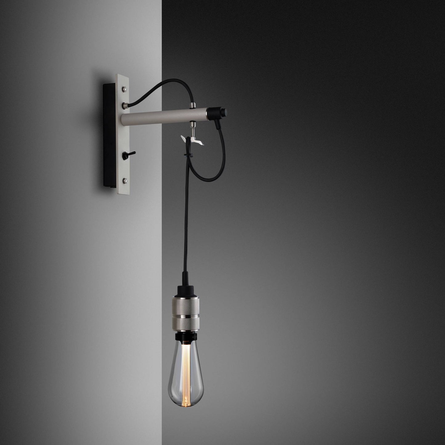 Hooked Wall Nude Stone Steel