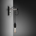 Hooked Wall Nude Stone Smoked Bronze