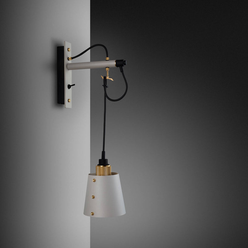 Buster + Punch Hooked Wall / Cross / Small / Stone Brass
