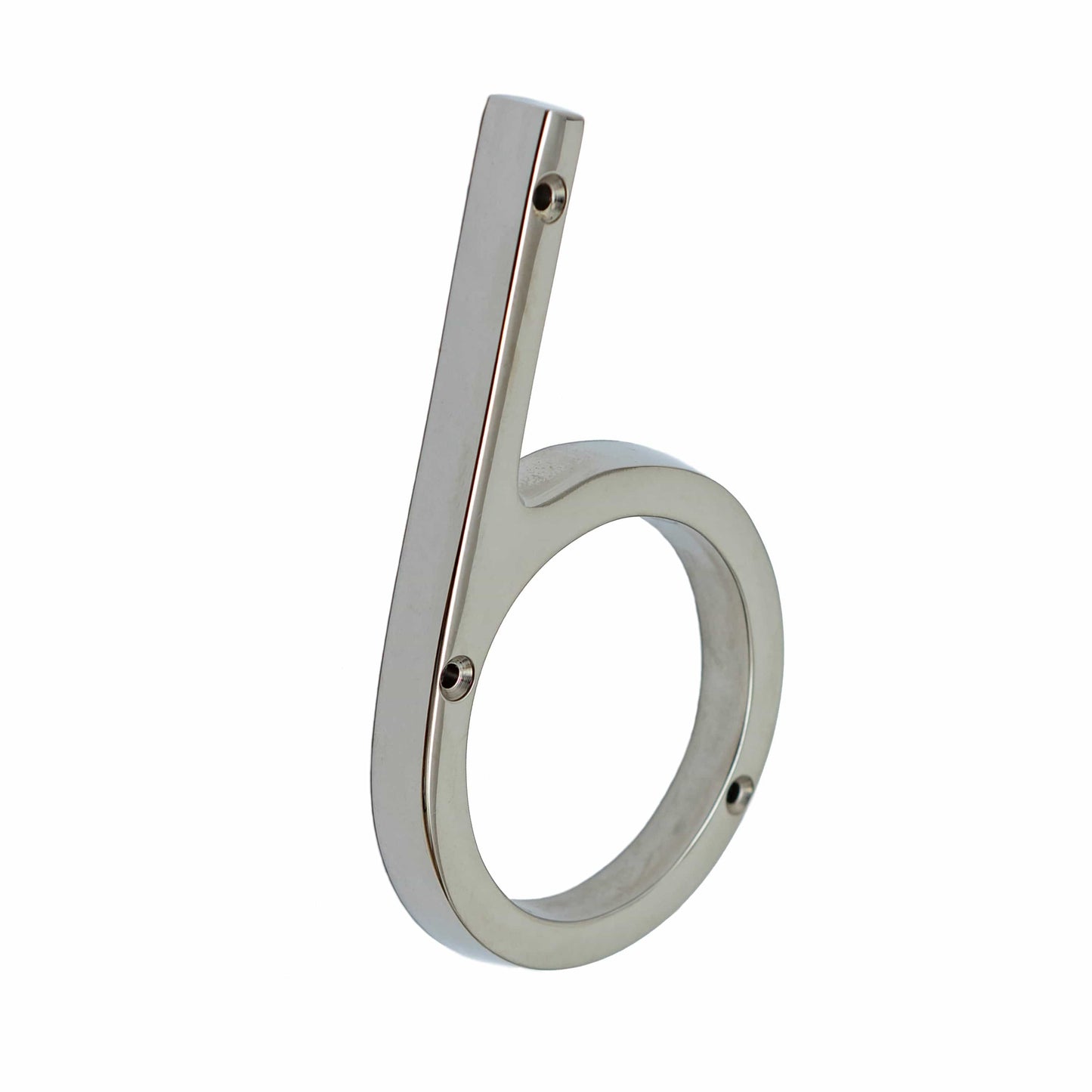 Brass bee Premium House Numbers in Nickel Finish 0-9 - 5 Inch - Brass bee