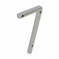 Brass bee Premium House Numbers in Nickel Finish 0-9 - 5 Inch - Brass bee