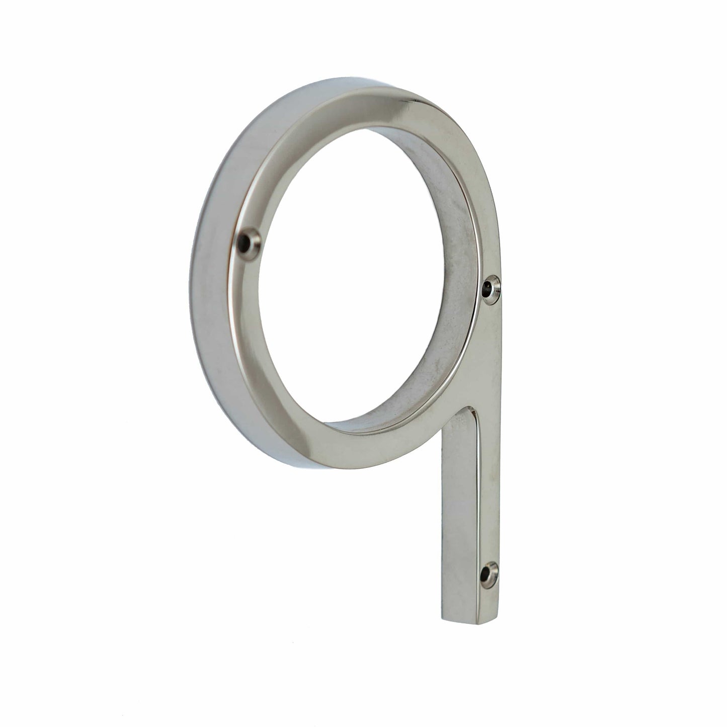 Brass bee Premium House Numbers in Nickel Finish 0-9 - 5 Inch - Brass bee